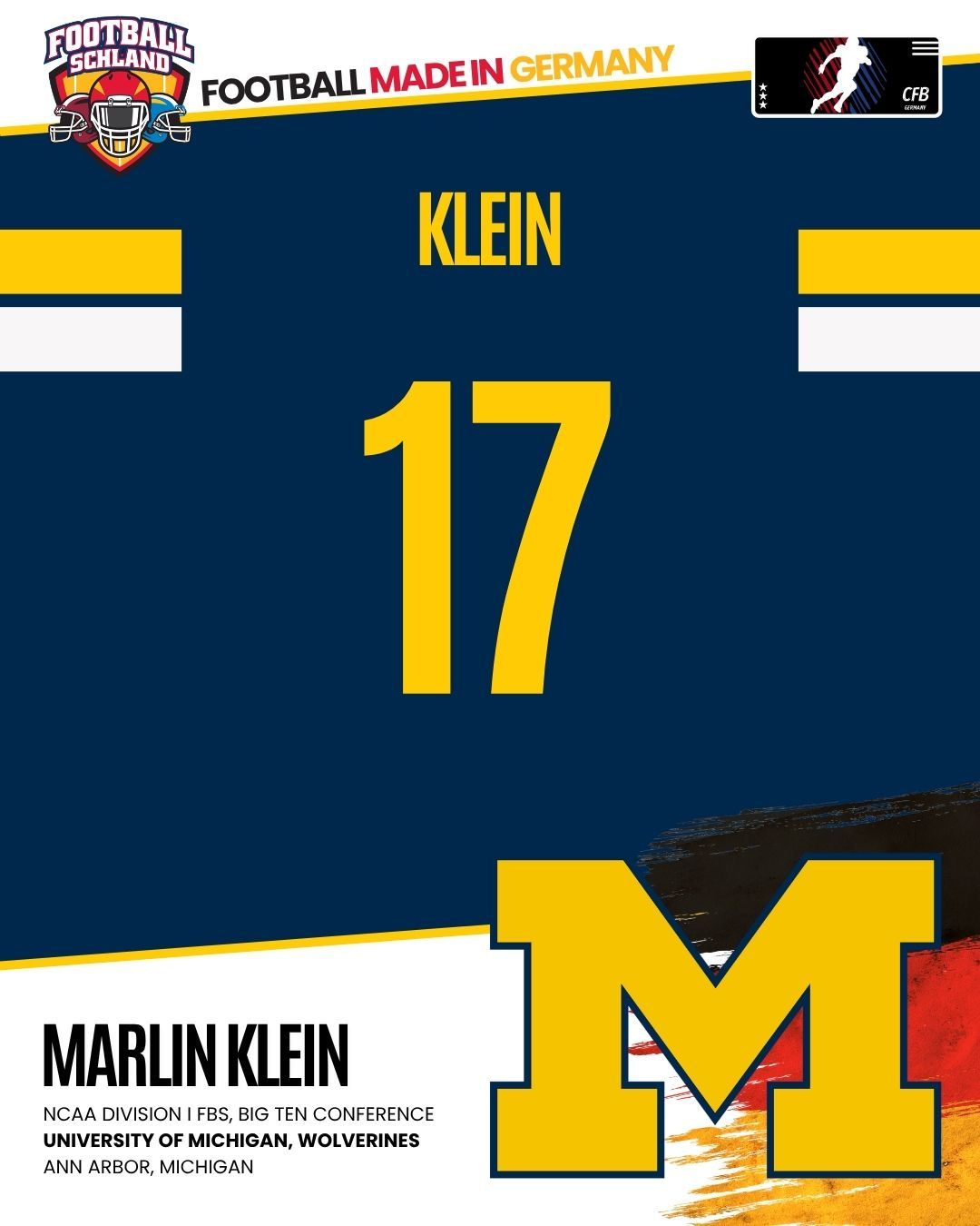 Marlin Klein Spielerkarte