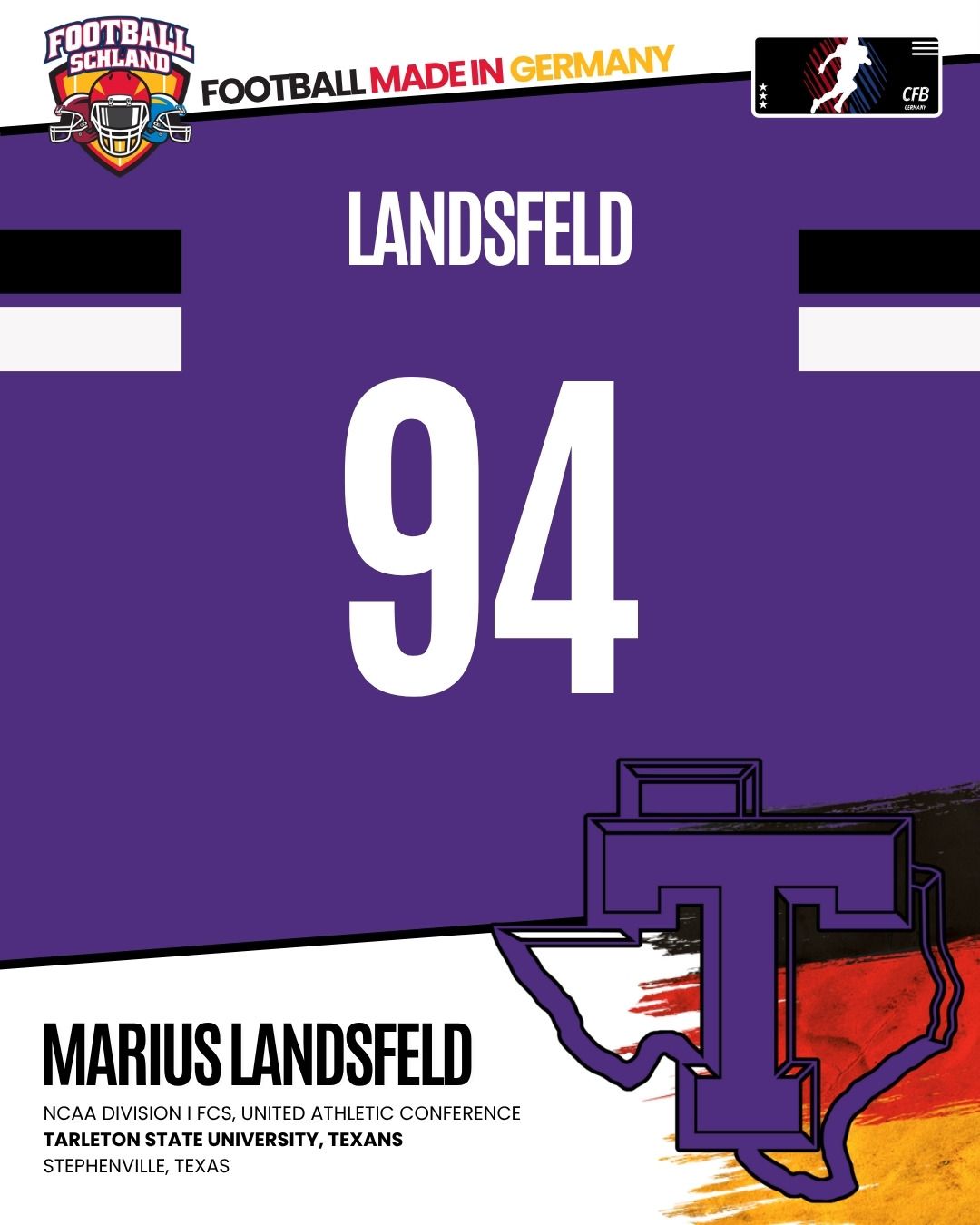 Marius Landsfeld Spielerkarte