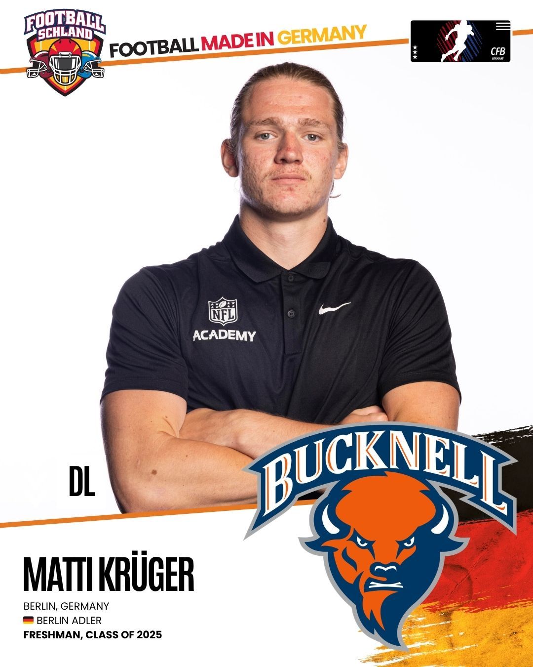 Matti Krüger Spielerkarte