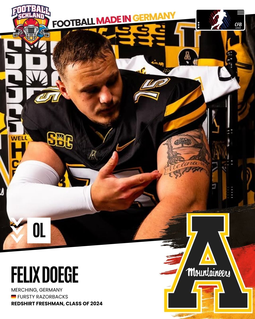 Felix Doege Spielerkarte