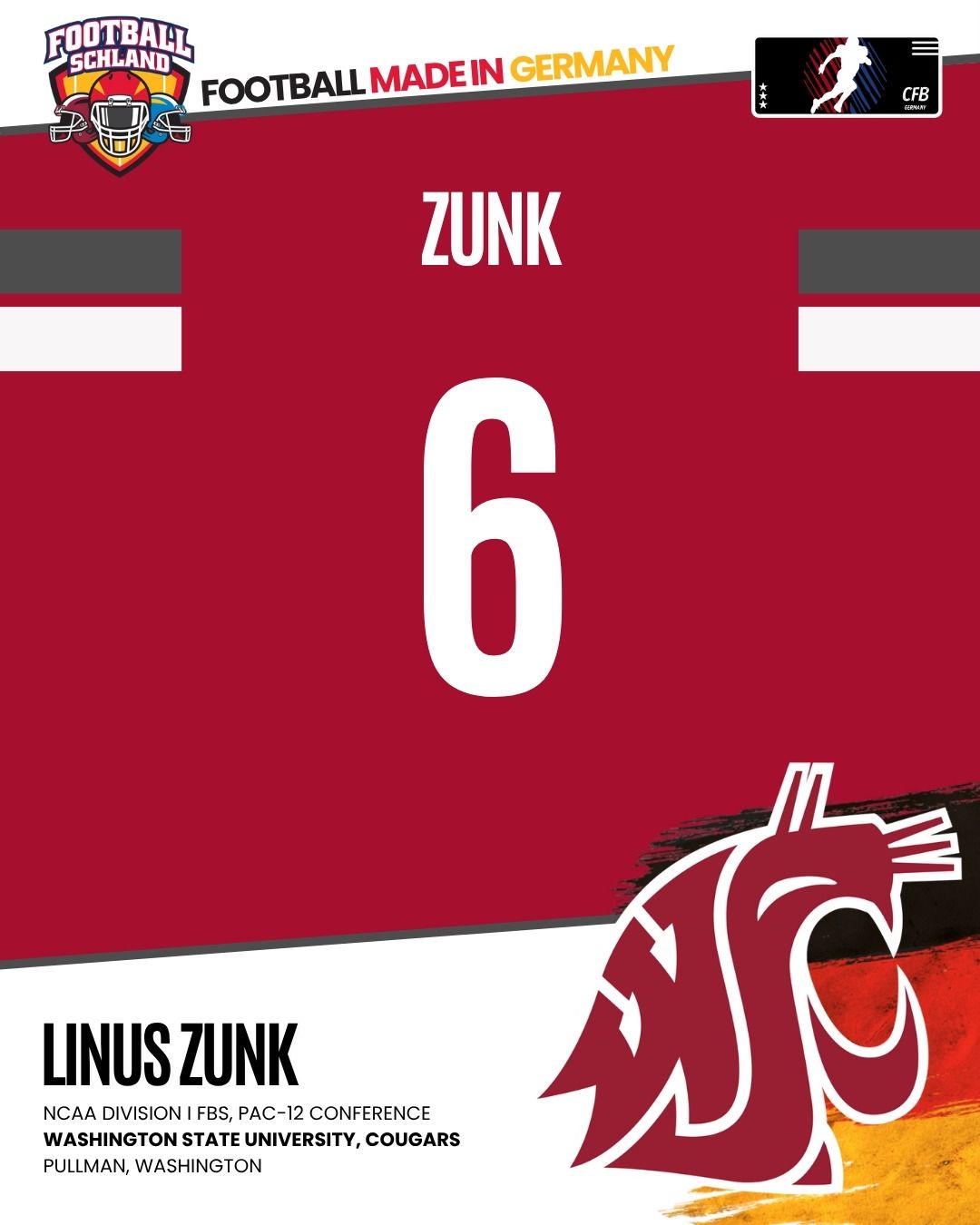 Linus Zunk Spielerkarte