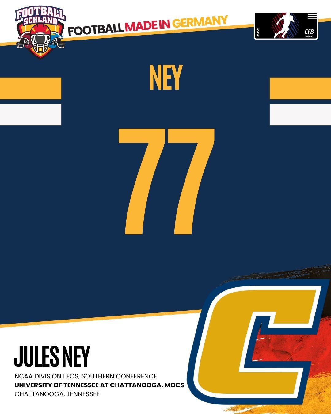 Jules Ney Spielerkarte