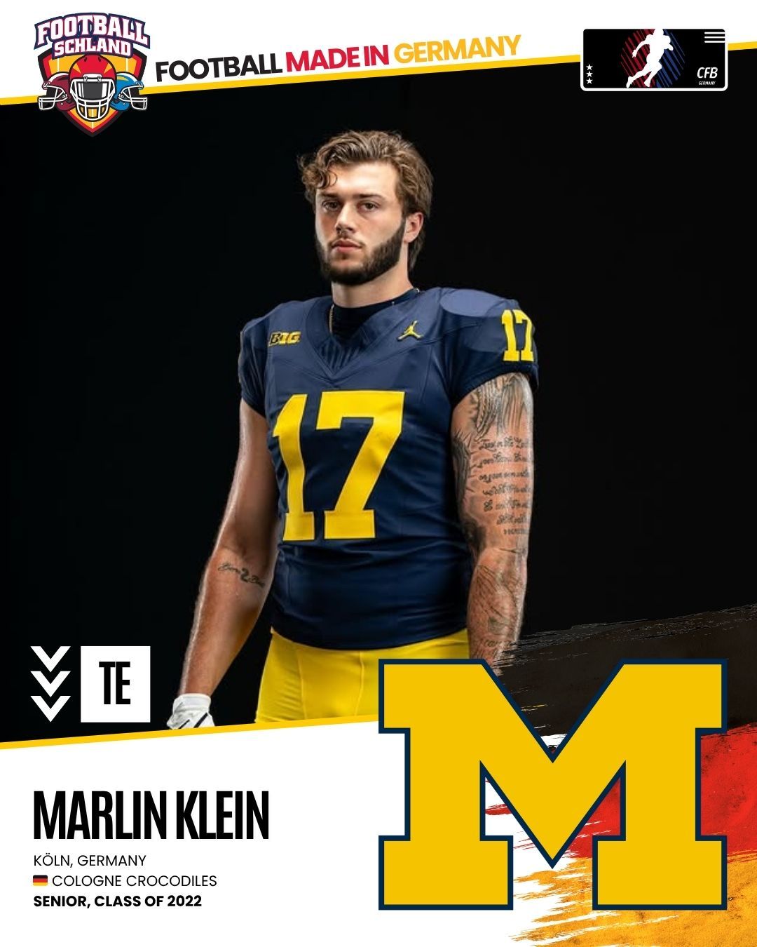 Marlin Klein Spielerkarte