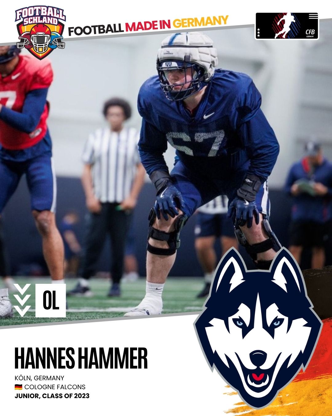 Hannes Hammer Spielerkarte