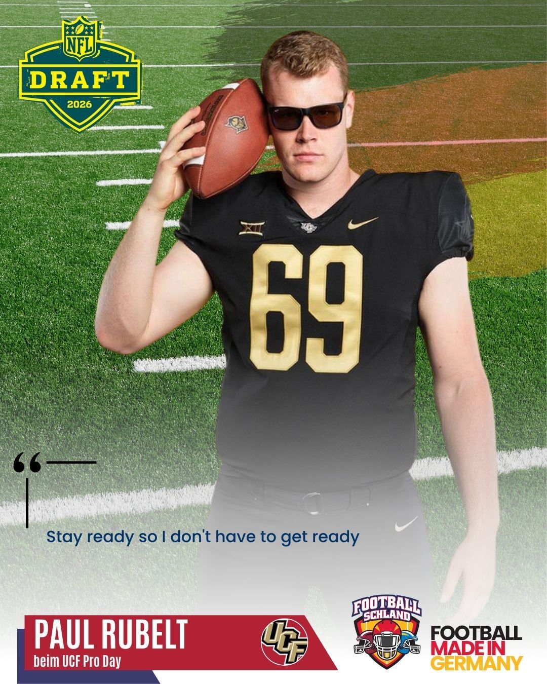 Paul Rubelt Spielerkarte