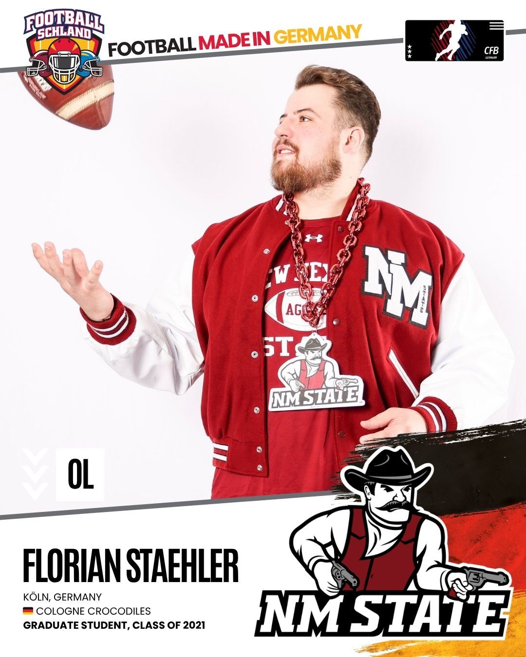 Florian Staehler Spielerkarte