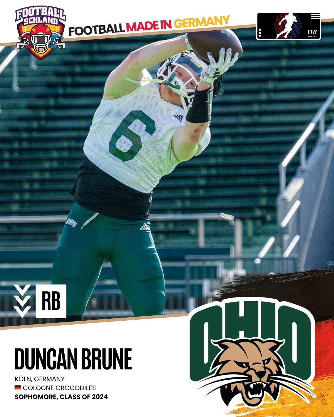 Duncan Brune Spielerkarte