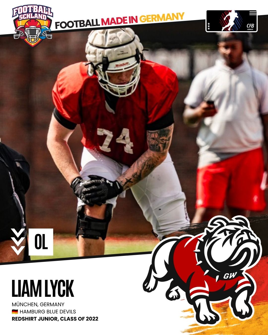 Liam Lyck Spielerkarte