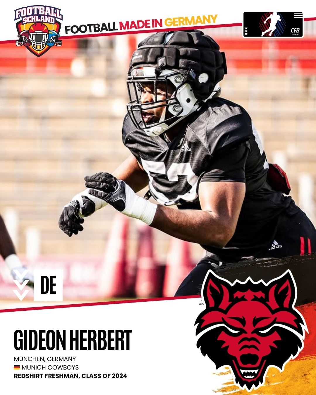 Gideon Herbert Spielerkarte