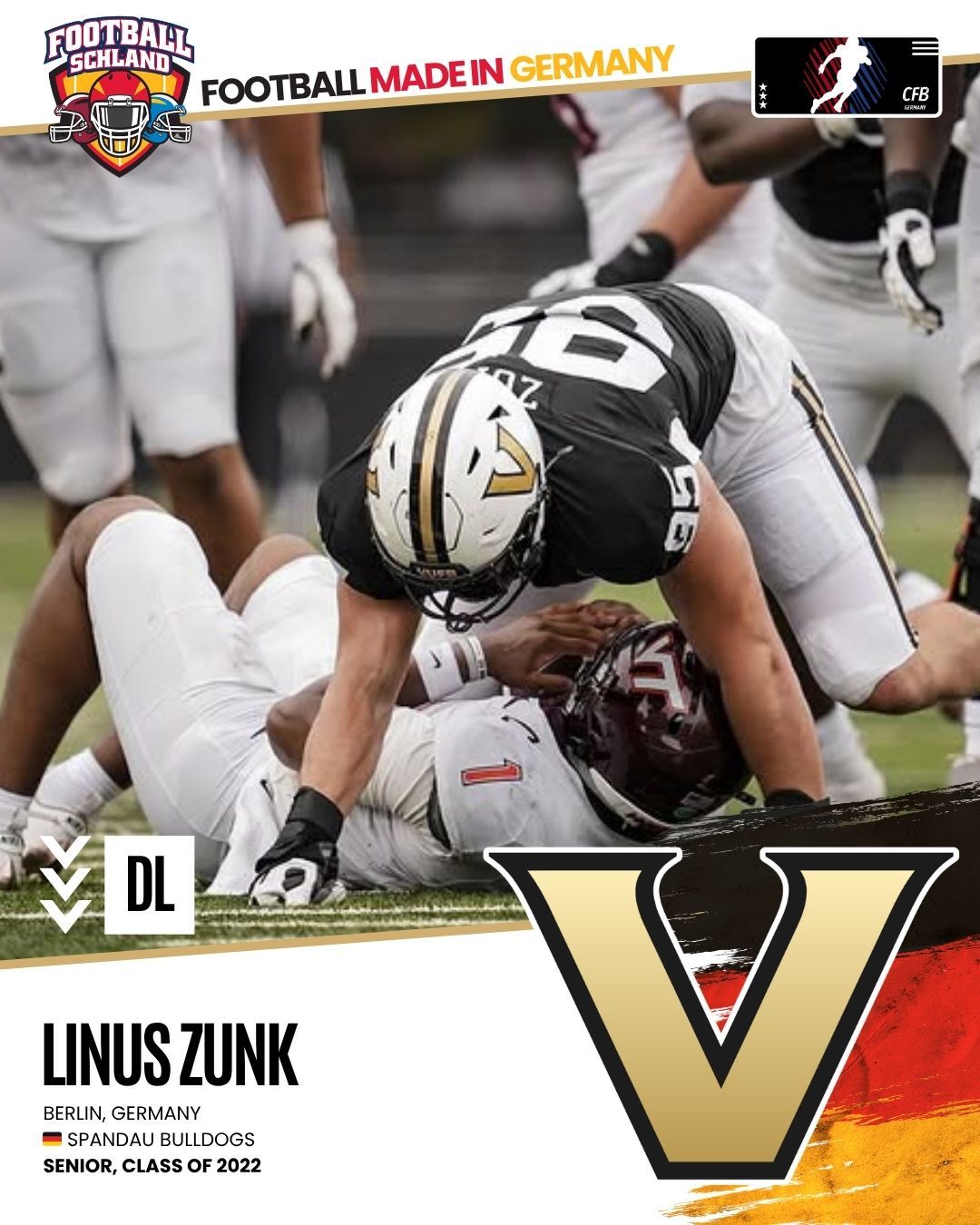 Linus Zunk Spielerkarte