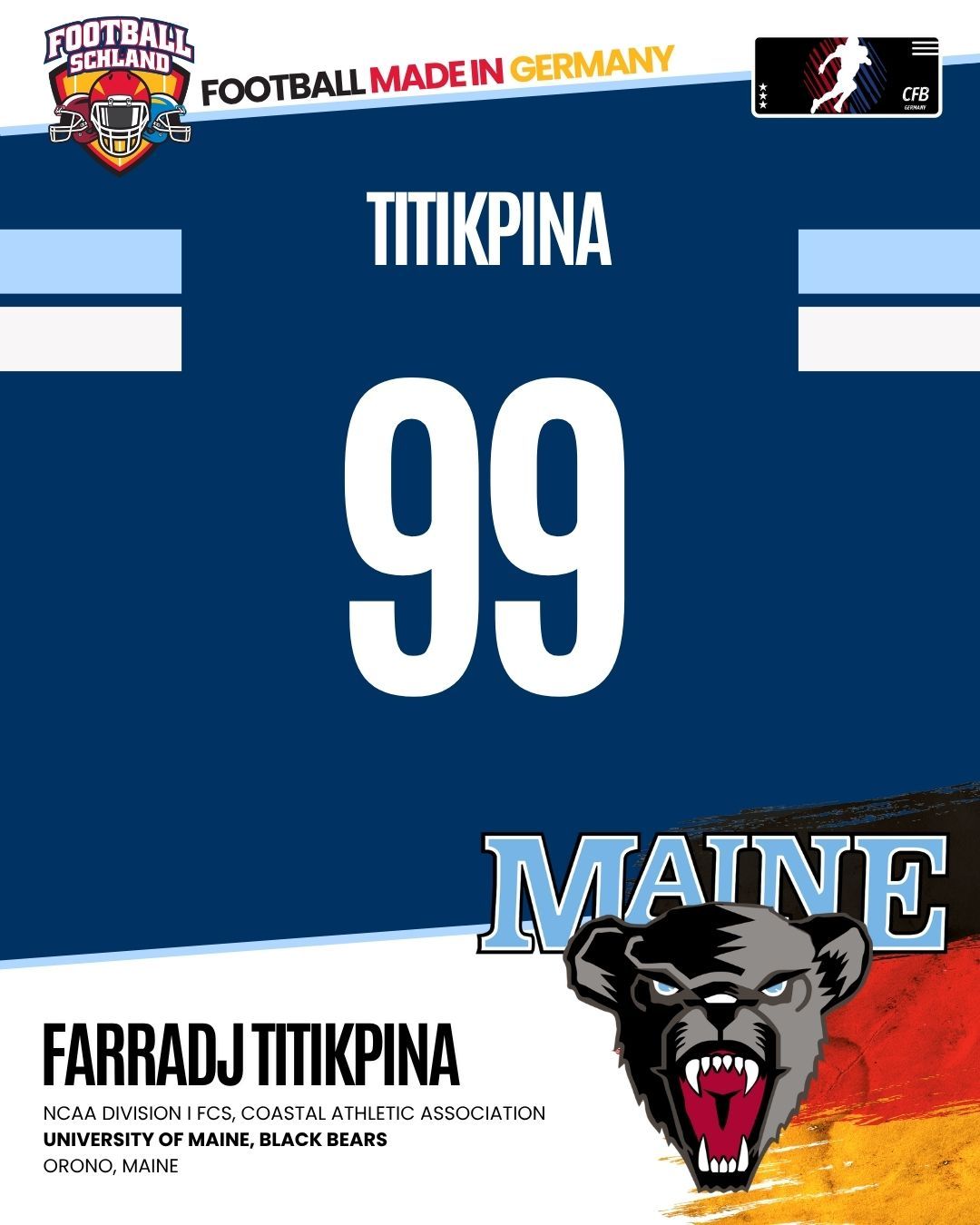 Farradj Titikpina Spielerkarte