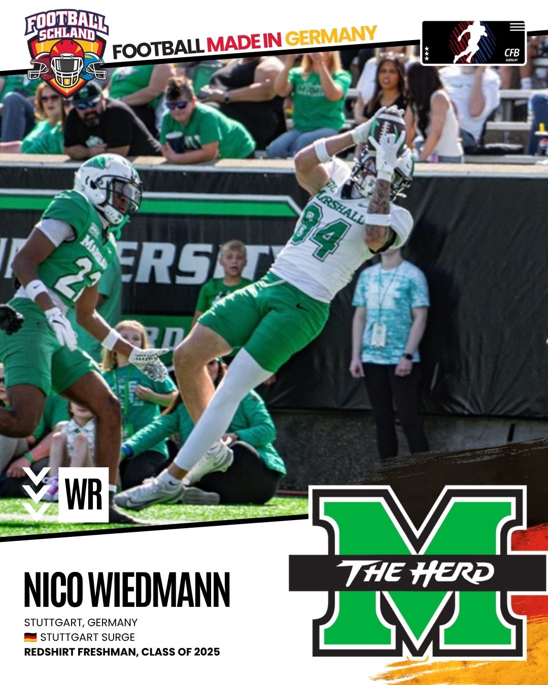 Nico Wiedmann Spielerkarte