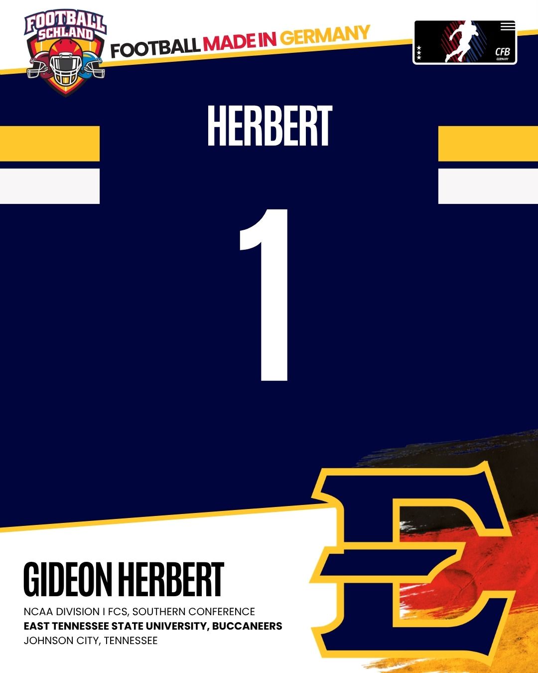 Gideon Herbert Spielerkarte
