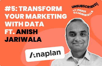 #05 Transform your Marketing with Data ft. Anish Jariwala, Anaplan