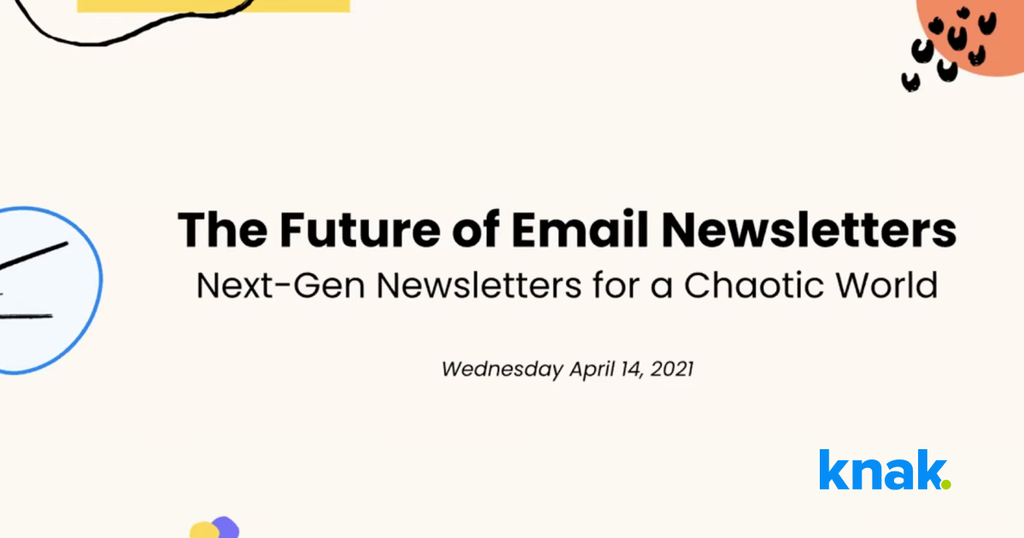 Virtual Event: The Future of Email Newsletters with Ann Handley