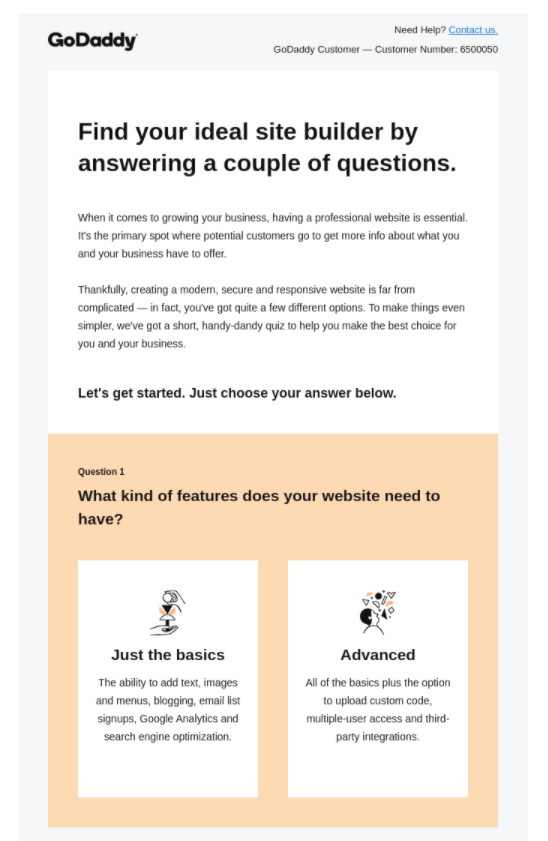 GoDaddy Example