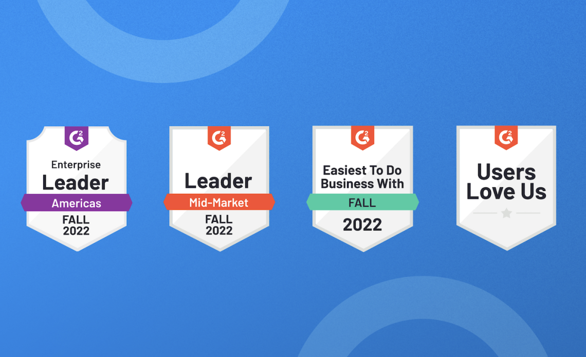 Knak gets four “Leader” rankings in Fall 2022 G2 reports