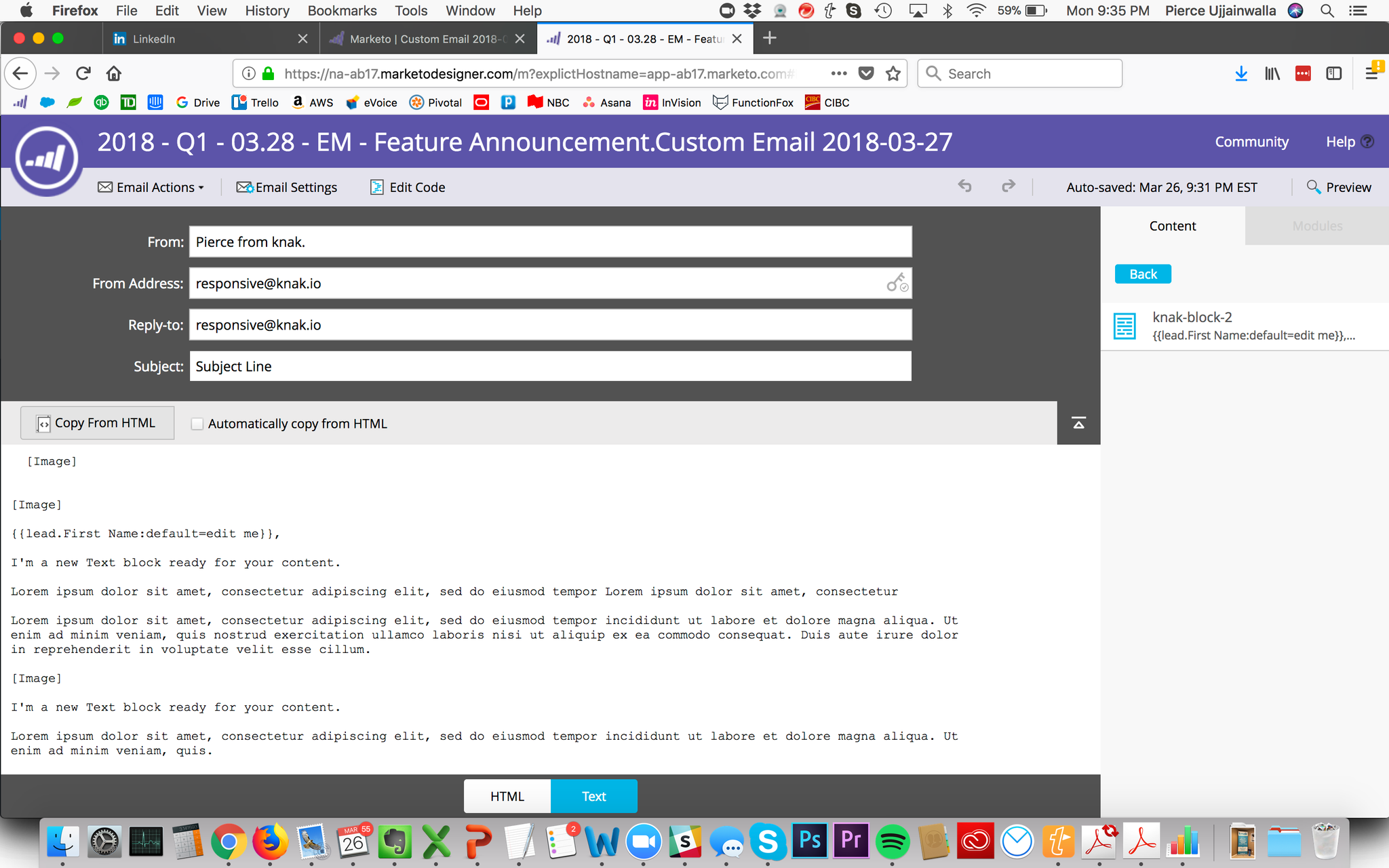 Text-only version is synced automatically