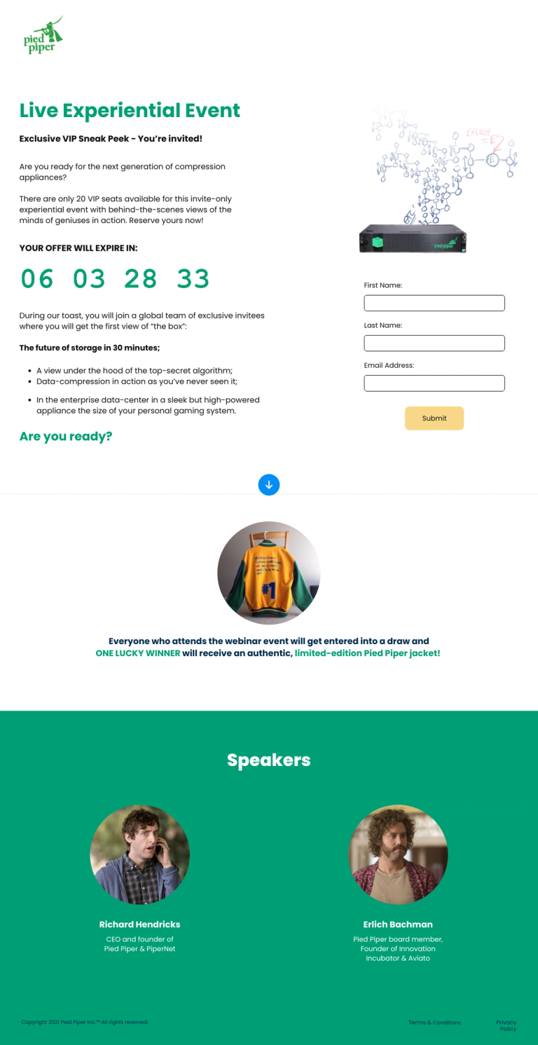 Email example