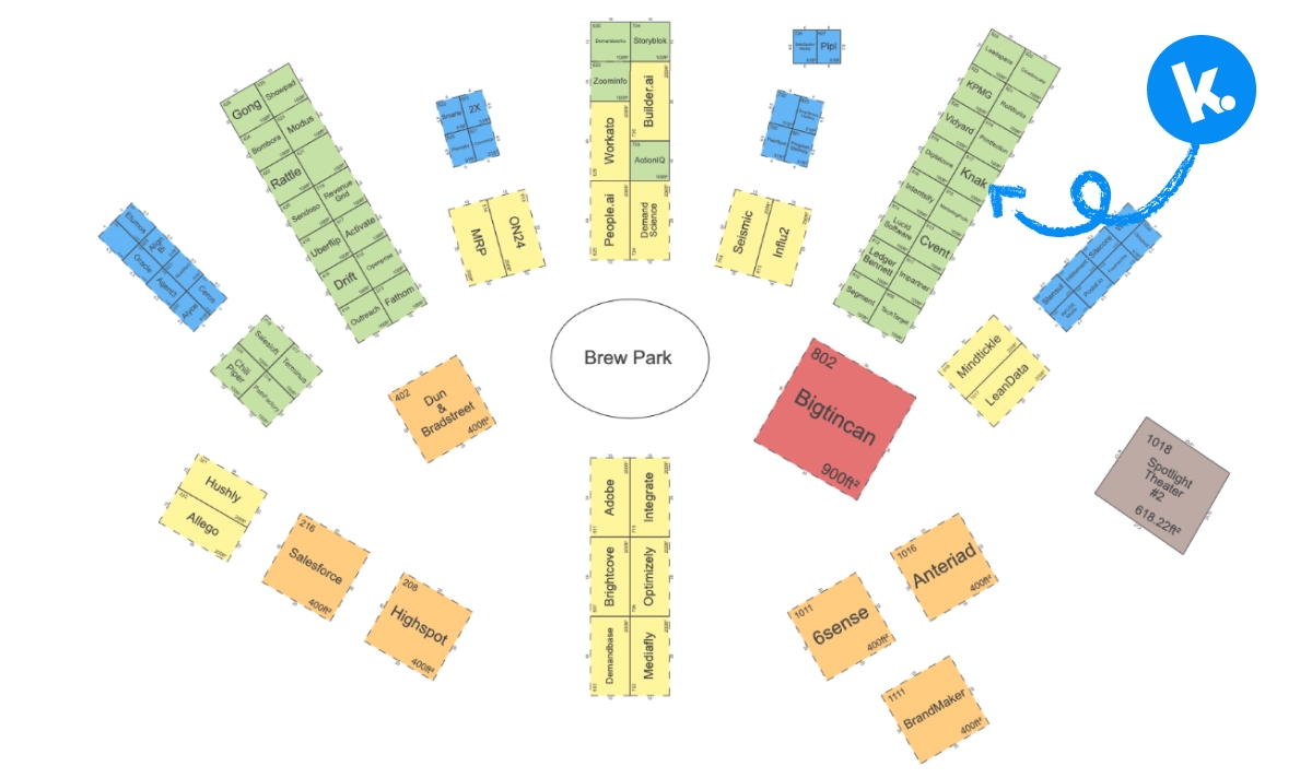 Forrester Conference Map