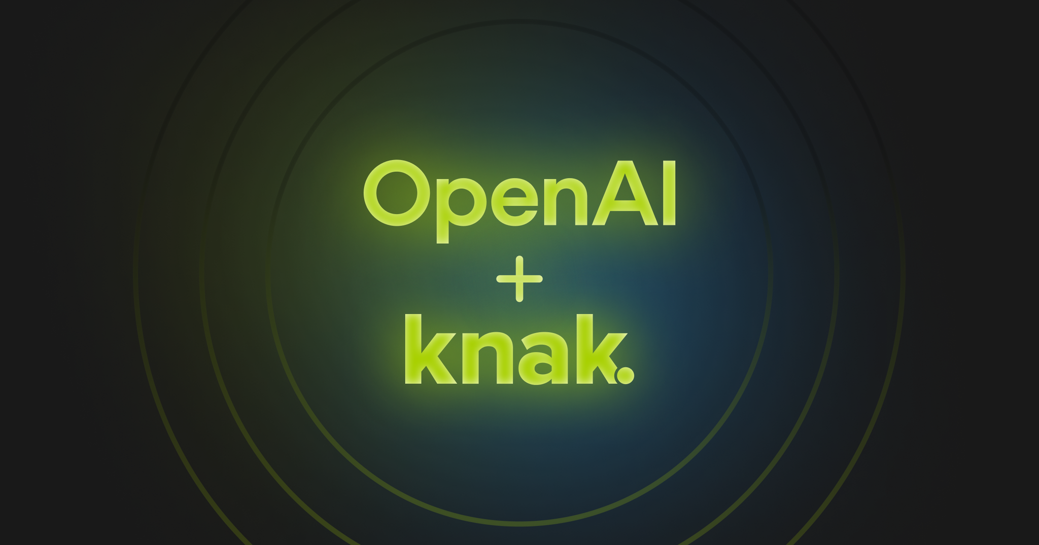 ChatGPT x Knak