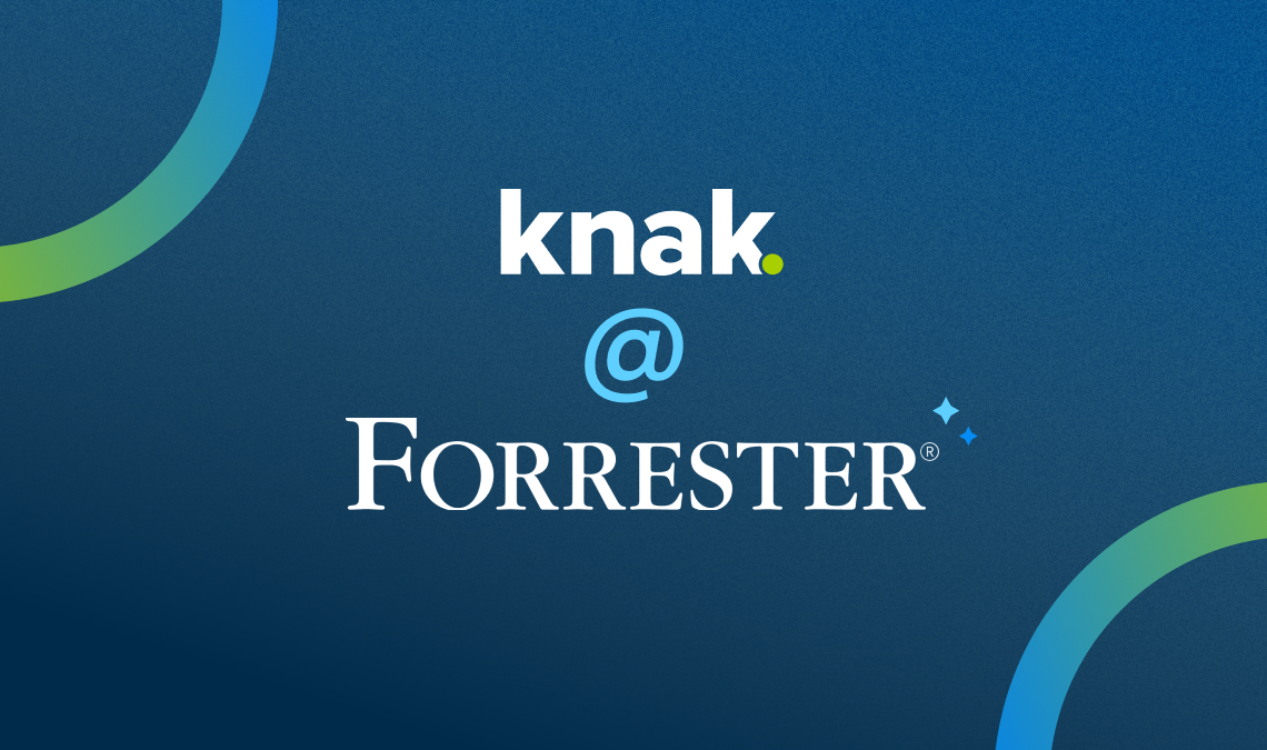 Knak’s at Forresters B2B Summit NA 2023
