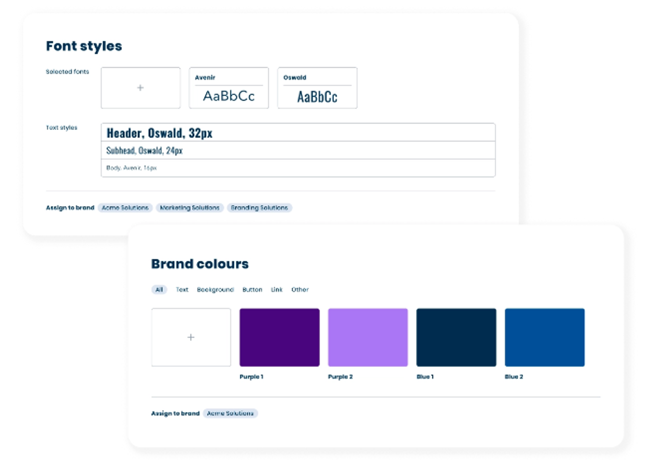 no-code tools allow for brand consistency