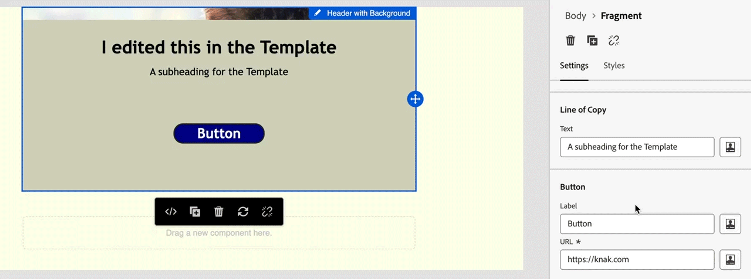 Marketo Editor Button Limitations