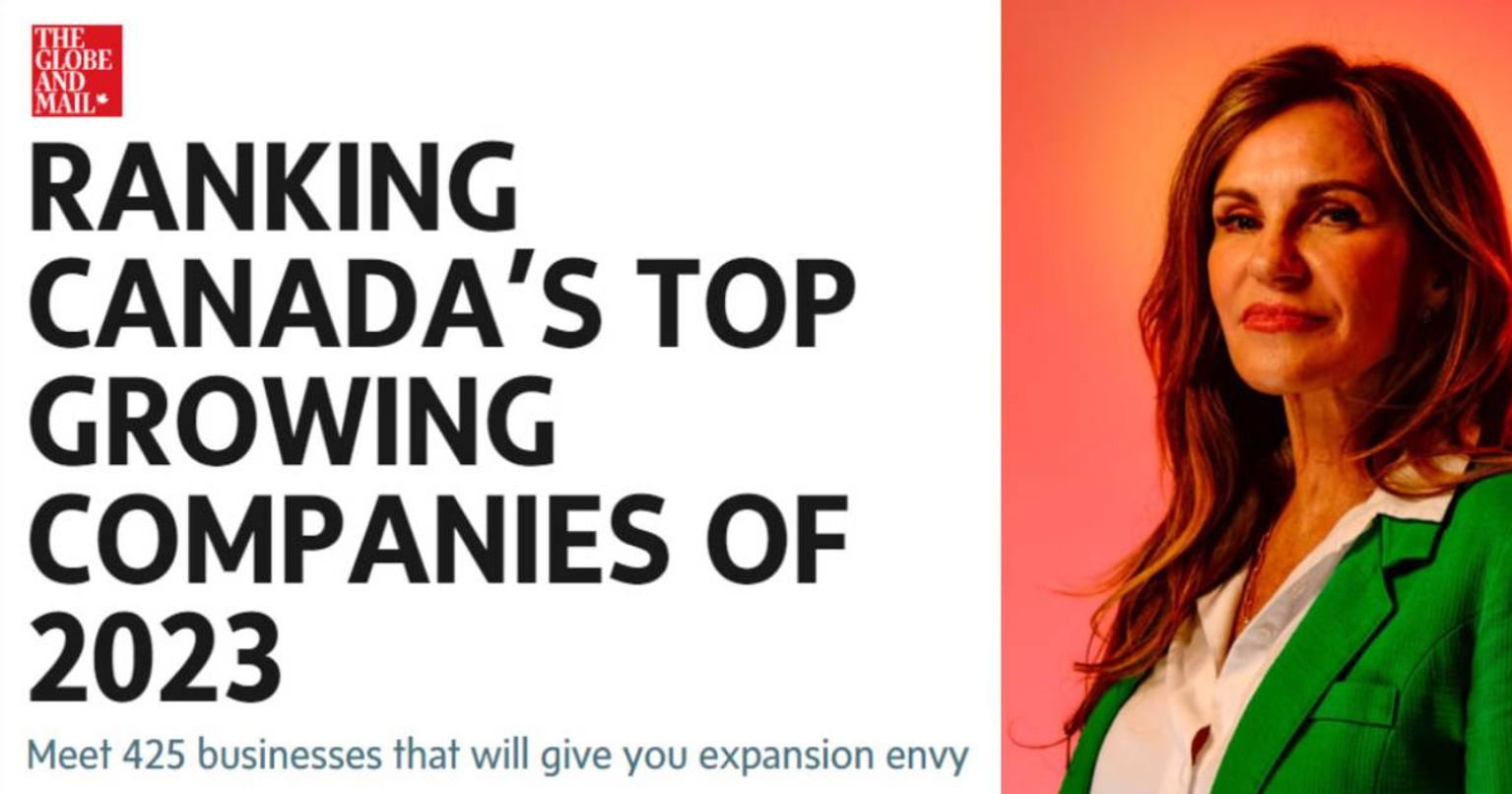 Ranking Canada’s Top Growing Companies of 2023