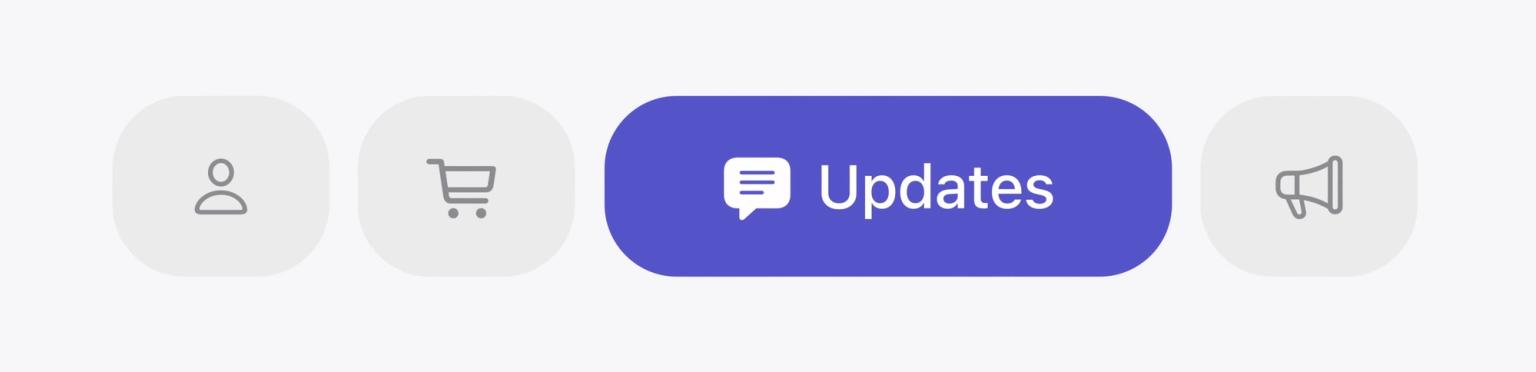 Updates Email Tab Example