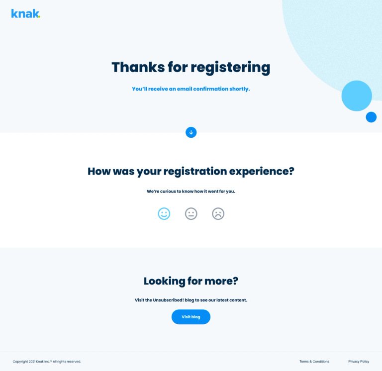 Email example