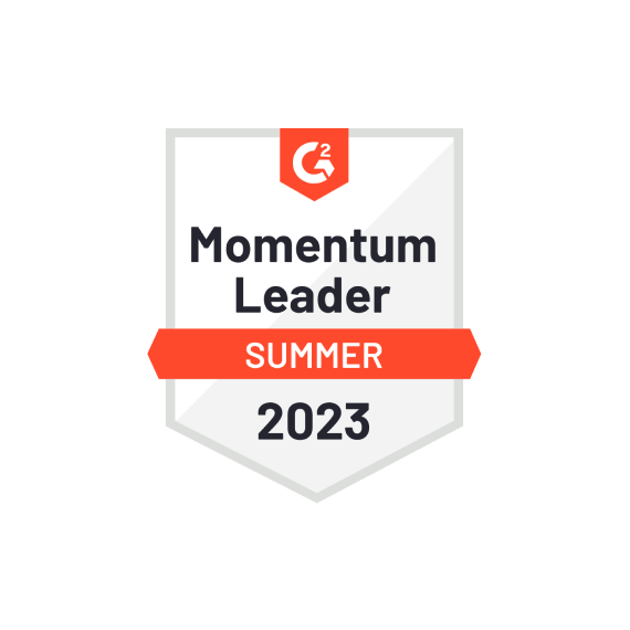 badge-G2 2023 Summer - Momentum Leader badge