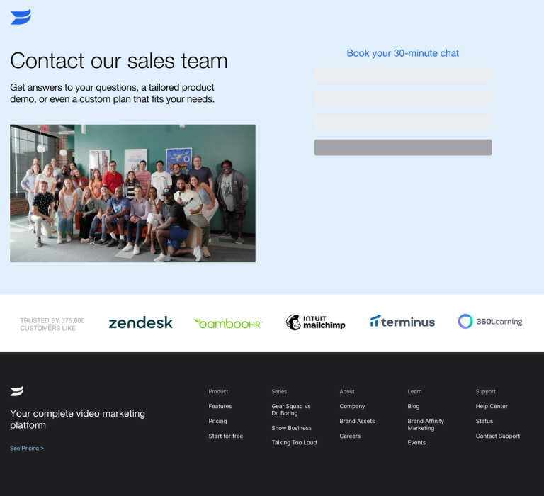 Email example