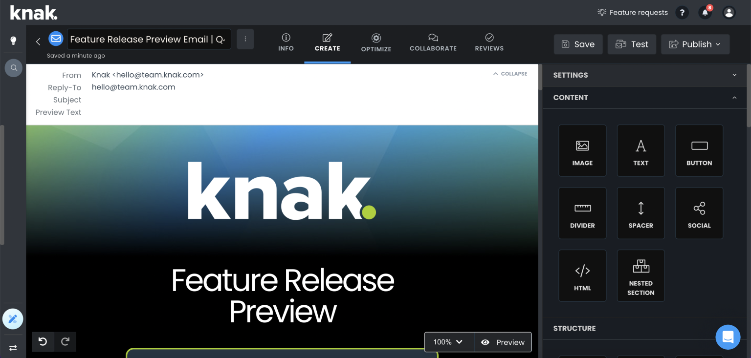 How does Knak work?