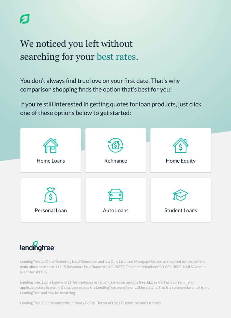 Lending Tree - Following Up With New Users