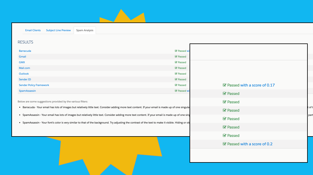 Pardot spam test