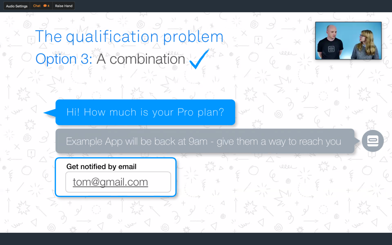 The qualification problem