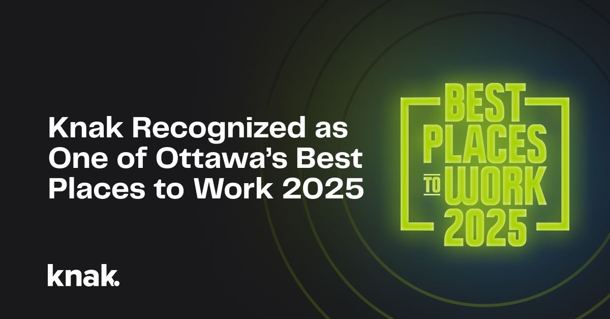 Knak Named Among Ottawa’s Best Places to Work 2025