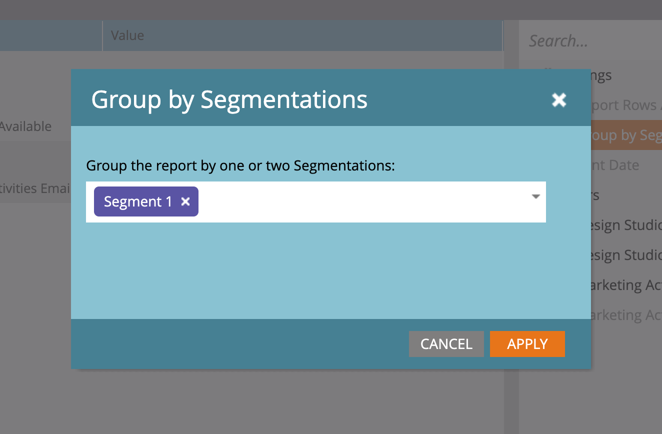 Setup and Configuration Options for Marketo Email Reports