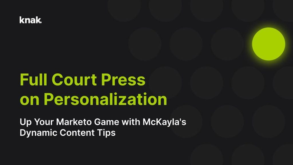 Full Court Press on Personalization - How the Portland Trail Blazers use Dynamic Content