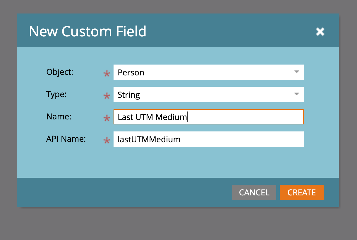 last utm field in marketo
