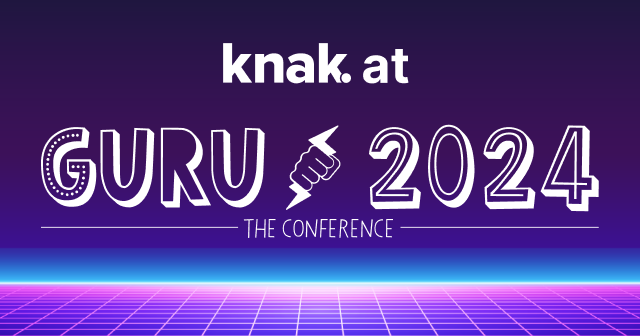 Knak at Guru Conference 2024