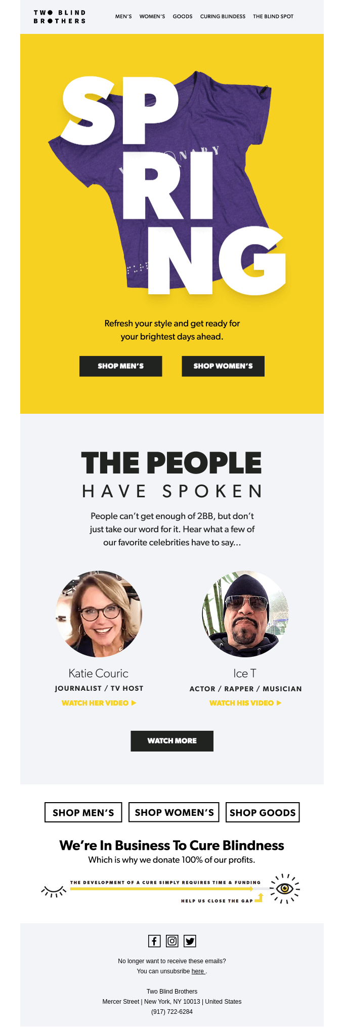 Two Blind Brothers Email