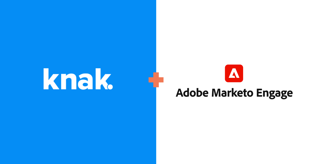 Knak Partners with Marketo