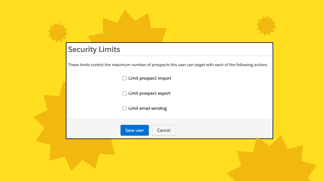 Pardot Security Limits