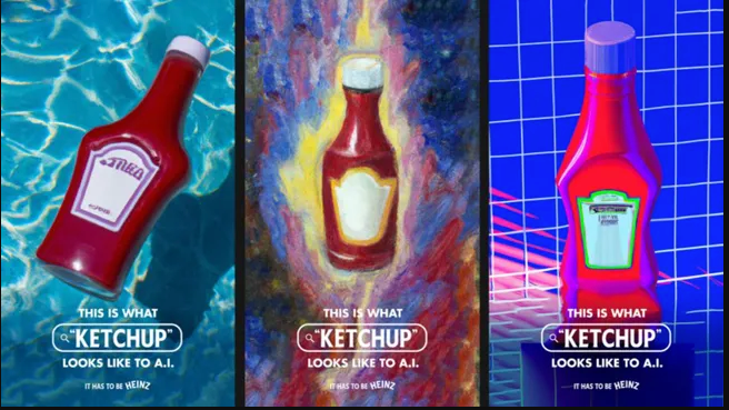 Heinz - AI Generated Ketchup Bottles