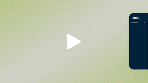 Knak GIF email blog