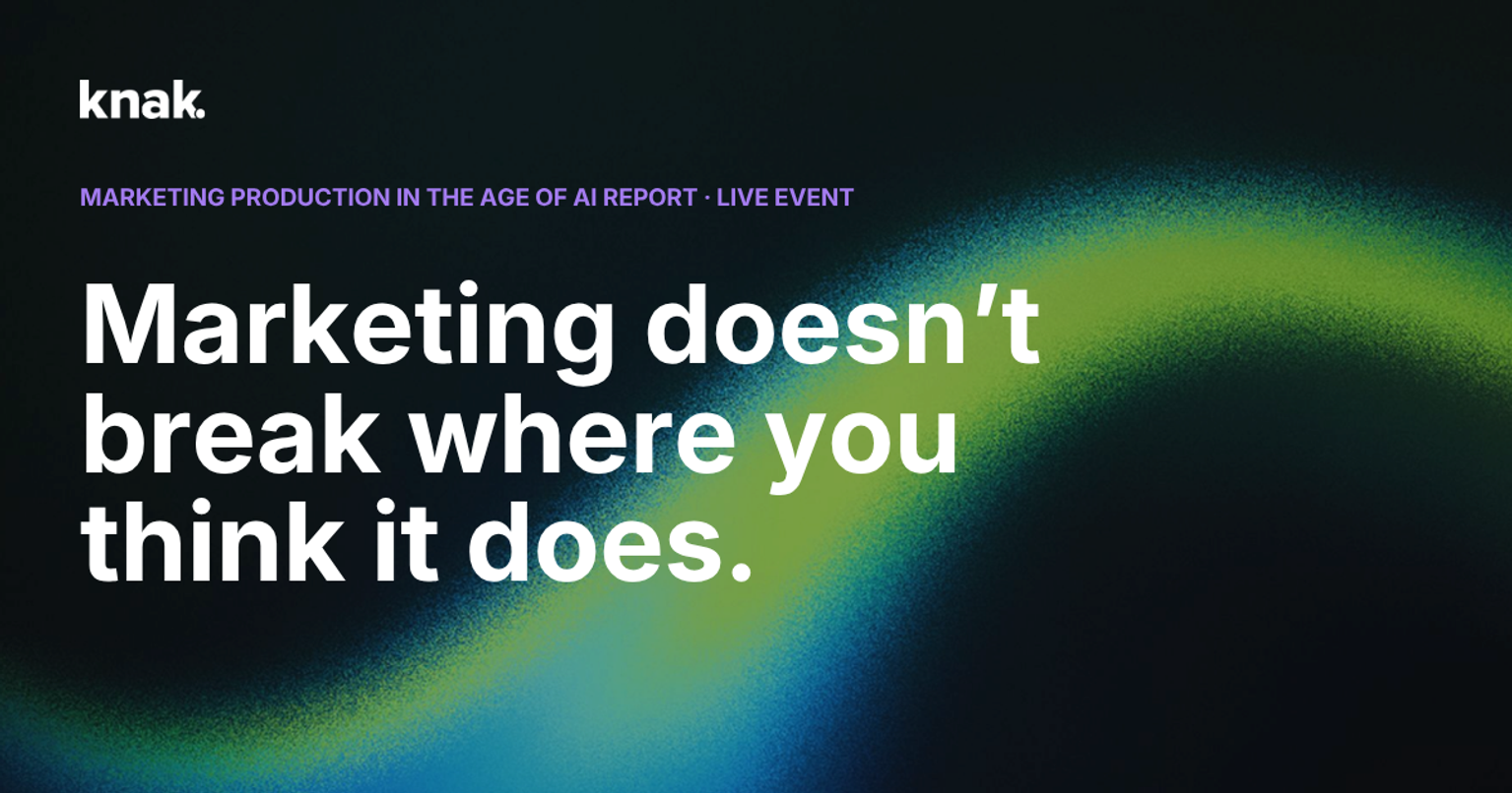 Marketing Doesn't Break Where You Think It Does