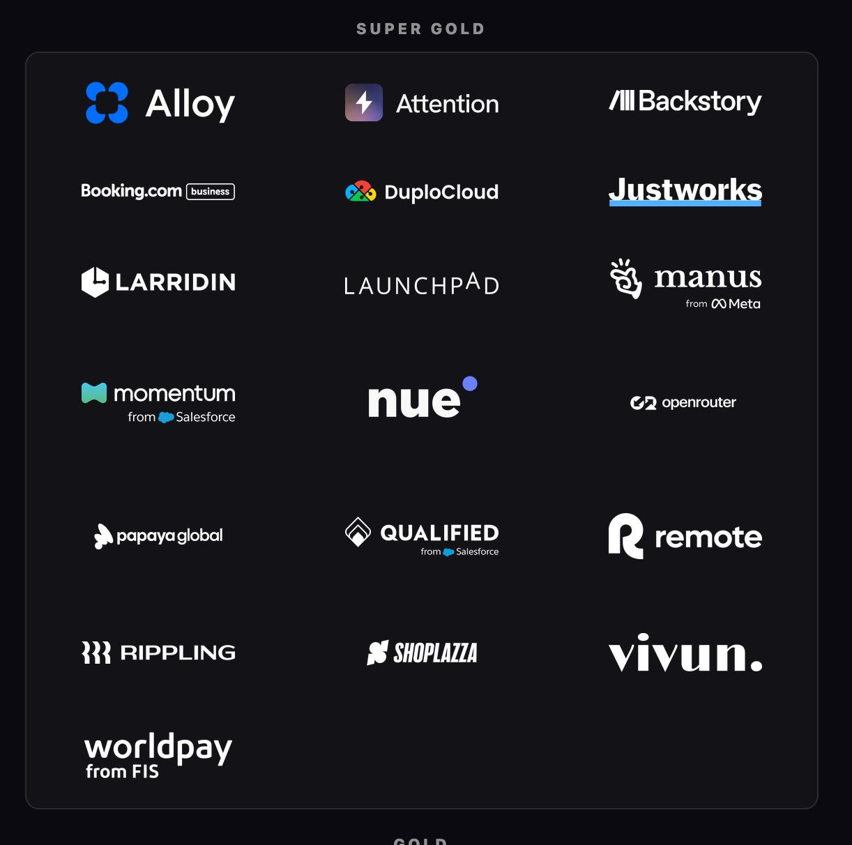 Sponsor table in email
