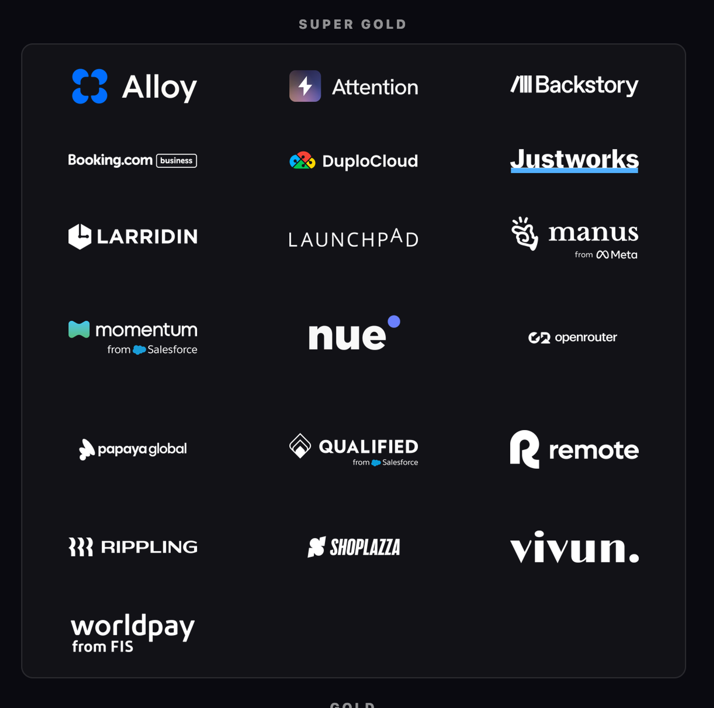 Sponsor table in email